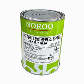 노루 슈퍼 에나멜 플러스 KS M 6020 / 용량 1L / KS 에나멜 철재 목재 페인트, 1개