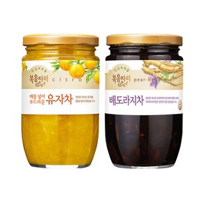 복음자리 유자차480g+배도라지차470g, 1세트, 1개