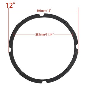 폼 에지 링 혼 프레스 에지 가스켓 고무 스피커 스피커 수리 부품 스피커 서라운드 수리 폼 우퍼 에지