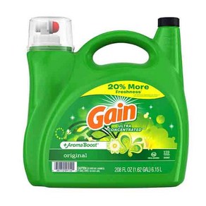 게인 고농축 아로마 부스터 오리지널 세탁세제 6.15L Gain Ultra Concentrated +AromaBoost HE Liquid Laundry