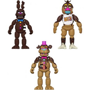 Funko FNAF Action Figue Set of 3 - Chocolate Bonnie Chica and Feddy 277587, 1개