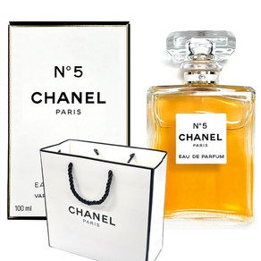 [선물쇼핑백] 샤넬 향수 N5 넘버5 no5 오 드 빠르펭 CHANEL, 1개, 100ml