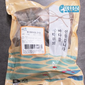 미다지 손질된 절단 냉동 동태 알.곤이포함 3kg (내장비제거), 1개