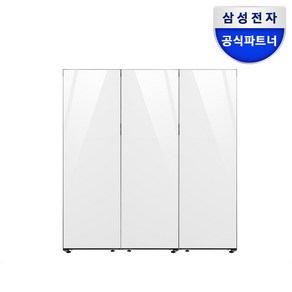 삼성전자 비스포크 3도어 냉장고 RR40C7985AP+RZ34C7955AP+RQ34C7935AP 1104L 1등급 메탈쿨링 오토오픈도어 키트포함 코타화이트, RR40C7985AP우힌지, RZ34C7955AP우힌지, RQ34C7835AP좌힌지