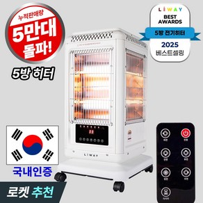 리웨이 오방향 오방난로 가정용 전기히터 스토브, LWH-R550UM