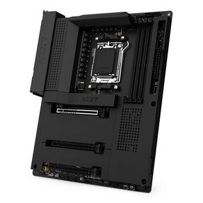 NZXT N7 B650E - N7-B65XT-W1 - AMD B650 칩셋 (AMD 7000 시리즈 CPU 지원) - ATX 게이밍 마더보드 - 통합 후면 I/O 쉴드 - Wi-F, Black