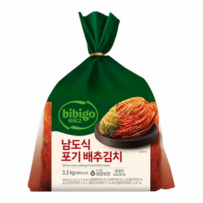 CJ 비비고 포기김치 더풍부한맛 3.3kg, 1개