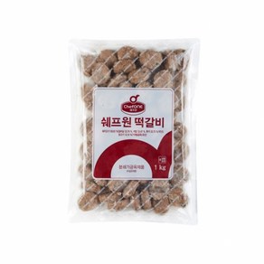 대상 쉐프원 떡갈비 1kg, 1개