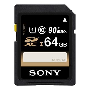 소니 SDXC 64GB Class10 UHS-I 대응 SF-64UY3 [], 1개