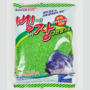 낚시여행 벵에대장 벵에돔 녹색 빵가루 700g 1봉지 벵장 파우더 집어제 떡밥, 1개