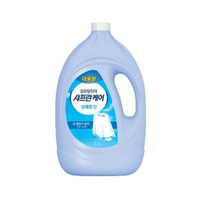 LG생활건강 샤프란케어 섬유탈취제 상쾌한향 3.1L + (900ml 공병증정), 1개, 900ml