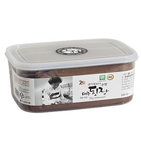 상촌식품 권기옥명인 웃말 매주된장 2kg (PET), 1개