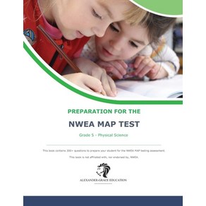 (영문도서) NWEA Map Test Preparation - Grade 5 Physical Science Paperback