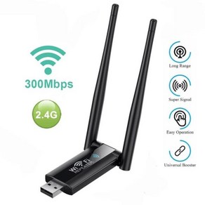 USB 24G 300Mbps 무선 와이파이 리피터 익스텐더 라우터 신호 증폭기 부스터 장거리 액세스 포인트, 01 300M 24G USB, 1개