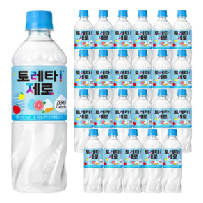 [한번에먹자] 저칼로리 갈증해소 이온음료 토레타 제로 500ml + 사은품 증정 이디야 커피 2T 스포츠음료 편의점음료 사무실 가정용, 24개