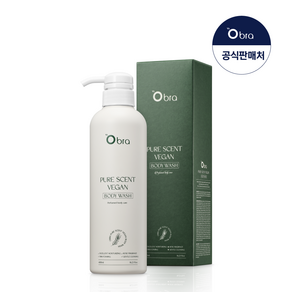 오브라 비건 바디워시 플로럴머스크향 자연유래성분 480ml