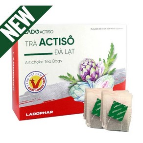 베트남 달랏 라도 아티소 차 티백 (100 개입) ta ACTISO Da lat LADOPHAR, 1개, 100개입, 2g