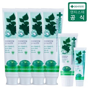 덴티스테 플러스화이트 치약 160g*4개+60g*1개+20g*1개, 1개