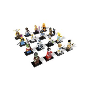 레고 8804 미니피규어 시즌4 16종 셋트 LEGO® Minifigues Vol. 4, 1개