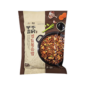 CJX봉추찜닭 봉추찜닭볶음밥 지퍼백 400g