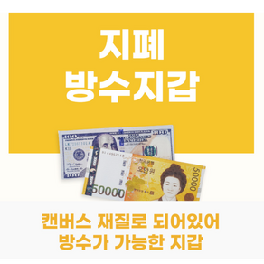 골프 방수 지폐지갑 머니보관 필드용품 신사임당 달러 봉투 용돈지갑, 5만원, 1개