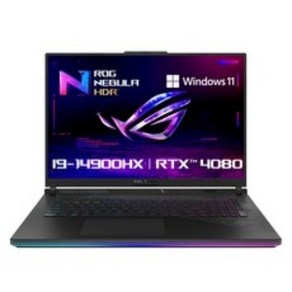 에이수스 2024 ROG 스트릭스 스카 18 코어i9 인텔 14세대 지포스 RTX 4080, Off Black, 2TB, 64GB, WIN11 Home, G834JZR-R6014W