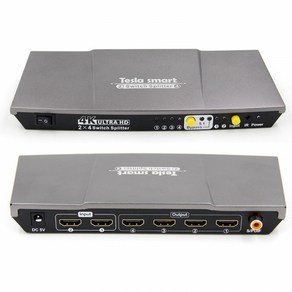 TESmat 티이스마트 HSP0204A20 2대4 HDMI 선택분배기, 1개