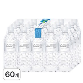 스파클 생수 무라벨, 500ml, 60개