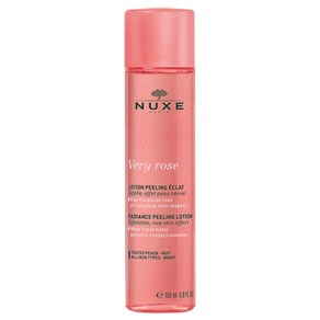 NUXE VERY ROSE Peeling Lotion NUXE 프랑스 정품 눅스 베리 로즈 나이트 필링 로션 토너 150ml, 1개