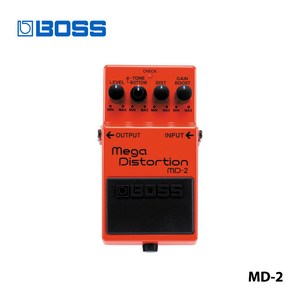 BOSS MD-2 메가 디스토션 기타 페달 MD 2, 1개