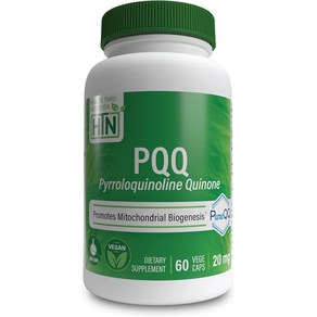 HTN 헬스스루 뉴트리션 PQQ 20mg 60정 피로로퀴놀린 퀴논 퓨어PQQ