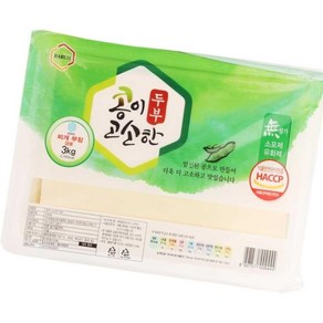 푸름원 콩이고소한두부(찌개부침겸용) 3KG