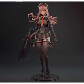 차고 키트 NIKKE 라피 1/8 스케일 240mm 미도장 액션 피규어, 1개