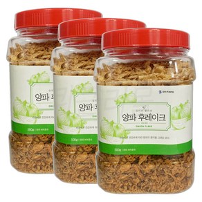 [퀴클리몰] 신광 양파 후레이크 500g, 3개