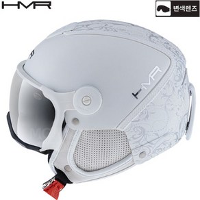 햄머 변색렌즈 스키 바이져헬멧 24 HMR EMOTION H3 150 WHITE 하드케이스포함