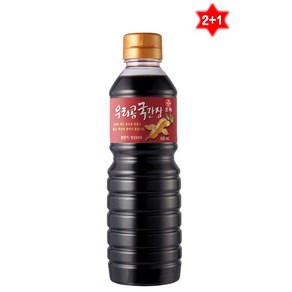 오복 우리콩국간장500ml 2+1 행사, 3개, 500ml