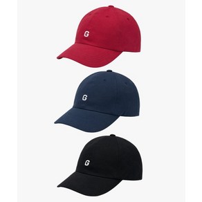 [국내매장] 골스튜디오 SMALL G 로고 볼 캡 (3 COLORS)