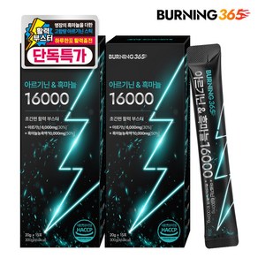 버닝365 고함량 아르기닌 흑마늘 16000 액상스틱 15p, 2개, 300g