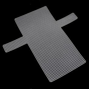 클러치망 3가지 사이즈 메쉬보드 가방망 망스티치, 직사각클러치망19cm, 1개