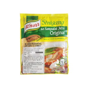 필리핀 크노르 시니강 삼팔록 믹스 오리지널 / Kno Sinigang Sampalok Mix Oiginal, 44g, 1개