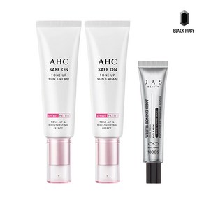 스킨케어 AHC 세이프온 톤업 선크림 50ml x2 쟈스 토닝샷 기미크림 15ml(4739879), 2개