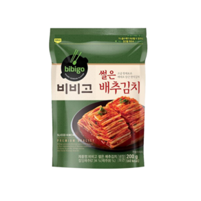 냉장 CJ 비비고 썰은배추김치 200g, 1개