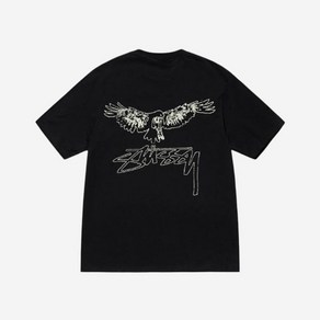 Stussy 스투시 윙스팬 티셔츠 블랙