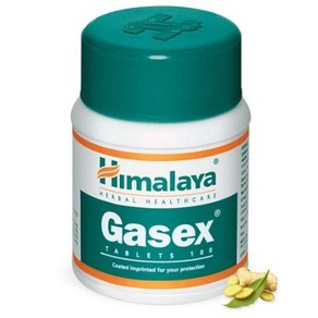 Himalaya Gasex 100 Tablets, 1개