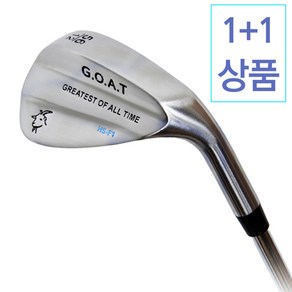 [G.O.A.T] 고트 HS-F1 스틸 골프웨지 골프클럽(2개1세트), 60도 2개