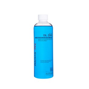 TACSYSTEM 티에이씨시스템 OIL ZERO 오일제로 500ml 고성능 탈지제 유분제거 및 왁스클리너 유리막 전처리제 코팅 전처리제 및 유리막코팅, 1개