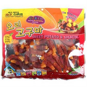 만도 강아지간식 오리고기 고구마 400g, 1개