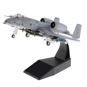 STK A-10 공격 전투기 항공기 모델 1: 100 Aolly Diecast 장난감 수집품