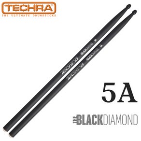 Techra Pairs - Black Diamond Sticks 5A / 테크라 카본 스틱