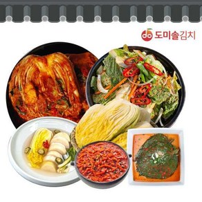 도미솔 포기5kg+동치미2kg+봄동겉절이2kg+절임배추/양념1kg+깻잎0.5kg, 1개